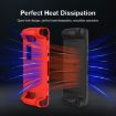 Steam Deck Controller Silicone Cover & Key Caps (Red) - 6