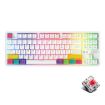 Ajazz K870T 87-Key RGB Bluetooth/Wired Mechanical Keyboard Red Shaft - 1