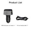RCSTQ 100W 2-In-1 Car Charger for DJI Mavic 3/Mini 2 - 4