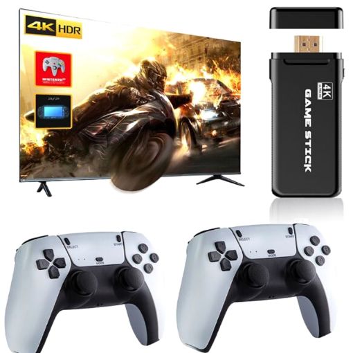 M8 Pro 4K Dual Game Console 2.4G Wireless HDMI 128G 20000+ Games - 1