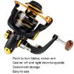 YUMOSHI JX2000 Metal Spinning Reel for Fishing - 6