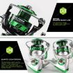 YUMOSHI GL1000 Black Spinning Reel Fishing Lines Series - 6