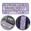 Ajazz 308I Milk Tea Color Bluetooth Keyboard - Home & Office Use - 5