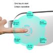 A216 Wireless Eye Massage Instrument with Vibration & Heat (White) - 5
