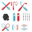 IPLAY HBS-506 Switch 18-in-1 Sports Set: Lightsaber, Golf, Grip - 2