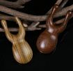 Gold Sandalwood Solid Wood Eye and Nose Massager, Color Random - 4