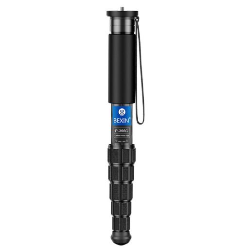 BEXIN P366CF-S Carbon Fiber Monopod Mobile Selfie Bracket Retractable - 1