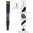 BEXIN P405CF-S Carbon Fiber Portable Retractable Travel Monopod - 3