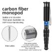 BEXIN P405CF-S Carbon Fiber Portable Retractable Travel Monopod - 5