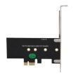 PCI-E 1X to M.2 NVME Key-M SSD Riser Card Adapter - 3