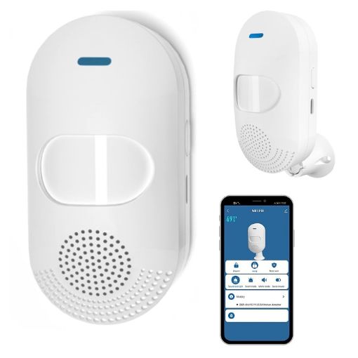 TUYA APP WiFi PIR Motion Sensor Alarm - Wireless Motion Detector - 1