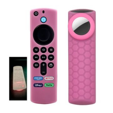 2pcs Remote Case for Fire TV Stick 2021 ALEXA 3rd Gen, Airtag Holder - 1