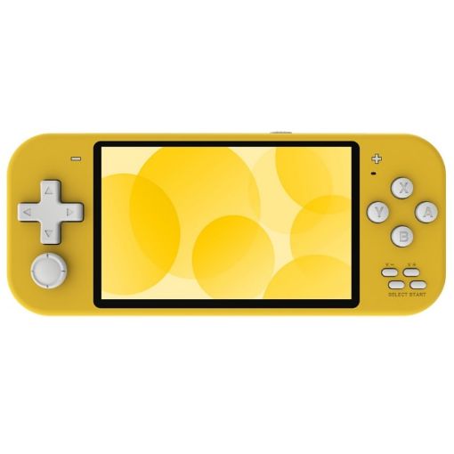 Nostalgic Yellow Street Fighter FC Handheld Video Game Console - 1