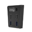 iplay HBP-308 PS5 5 in 1 USB3.0 HUB Extender (Black) - 2