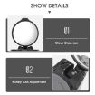 WEST BIKING Black Bicycle Handlebar Rear View Mirror Convex - 4
