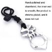 Silver Rose Thorn Keychain: Self-Defense & Window Breaker - 3