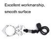 Silver Rose Thorn Keychain: Self-Defense & Window Breaker - 4