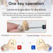 Invisible In-Ear Hearing Aid Amplifier for Elderly (Blue Left Ear) - 5