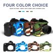 Nikon D750 Pixel P001 Silicone Protector Case (Ocean Camouflage) - 3