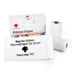 Phomemo T02 Bluetooth Printer Thermal Paper 50mmx3.5m 3 Rolls - 1