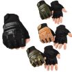 Children M Outdoor Half-Finger Gloves for Skating and Riding - 5