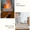 DQ709 Black USB Aromatherapy Diffuser & Humidifier Quiet Flame Design - 6