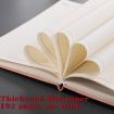 A5 Light Purple PU Leather Business Notebook - 96 Sheets - 5