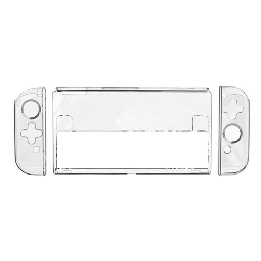 HAIFVA HF-207 Switch OLED Transparent TPU+PC Protective Case - 1