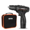 HILDA 12V Li-Ion Power Drill with Charger & Battery, EU Plug - 1