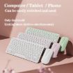 B087 2.4G Wireless Bluetooth Keyboard Mouse Set - Green Style - 2
