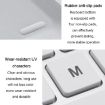 B035 Wireless Silent Keyboard, Scissor Foot, Double-mold Gray - 5