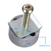 Shower Sliding Glass Door Limiter & Track Stopper Accessories - 2