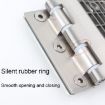 Stainless Steel Glass Door Partition Hinge, Rust-Resistant Model - 3