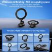 Black Car Magsafe Magnetic Folding Phone Holder for Navigation - 4