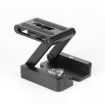 Folding Z Type Tilt Pan Tripod Head with Quick Release Plate - 2