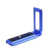 Universal L Shape Camera Bracket Quick Release Plate, L-440 Blue - 1