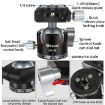BEXIN RC254+LH-28 Carbon Fiber Folding Tripod SLR Camera Bracket - 6