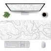Abstract Mouse Pad - Large Gamer Office Desk Mat, 300x800x2mm - 5