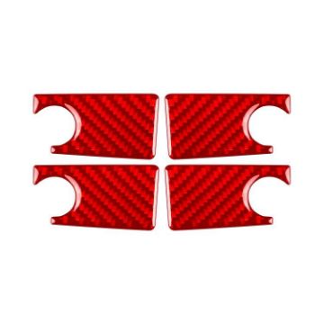 Mercedes-Benz G-Class W463 Red Inner Door Bowl Sticker Set 4pcs - 1