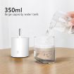 Ultrasonic Mini 350ml Air Humidifier & Purifier, Green, 800mAh - 6