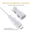 Light Blue IPhone USB Type-C Data Line Protector & Wire Winder - 4