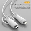 iPhone USB Type-C Data Line Protector, Light Blue, Single Head - 6