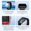 DT102 1.9" Heart Rate/Blood Oxygen Bluetooth Call NFC Watch Gold - 3