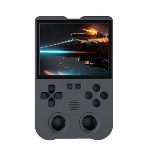 AMPOWN XU10 Handheld Console: 3.5" IPS, 64G, Linux, Grey - 1