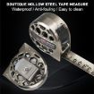 5M Waterproof Metal Ruler 25mm Hollow Steel Tape Measure - 4