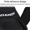 Waterproof Gray Fingerless Fishing Gloves - Non-Slip, Wear-Resistant - 5