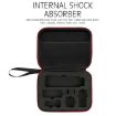 DJI Osmo Pocket 3 Camera Storage Bag - Black Shell, Red Inner - 5