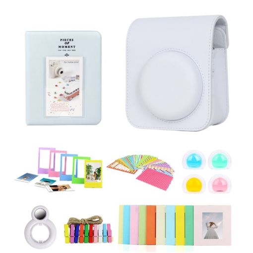 Polaroid Mini12 White 7in1 Album, Sticker, Frame, Camera Bag - 1