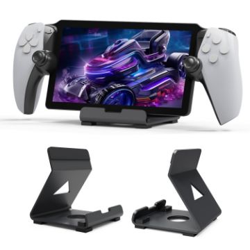 JYS Stand for PS Portal/Steam Deck/ROG Ally/Switch/Phones (Black) - 1