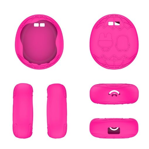 Tamagotchi Uni (2023) Luminous Rose Red Silicone Case - 1